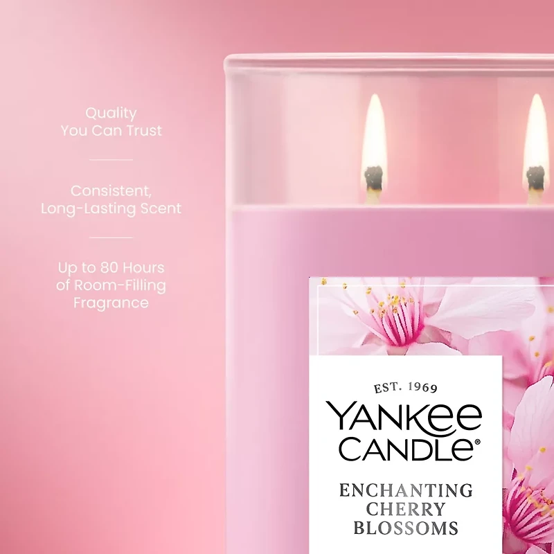 Enchanting Cherry Blossoms Large Tumbler Candle