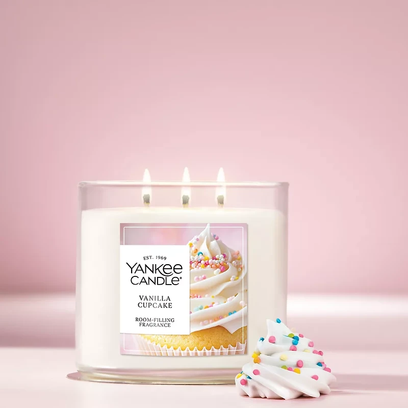 Vanilla Cupcake 3-Wick Candle