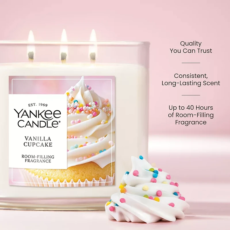 Vanilla Cupcake 3-Wick Candle