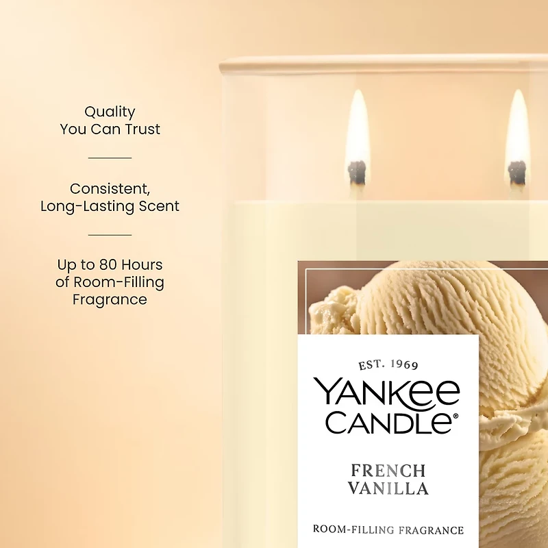 French Vanilla Large Tumbler Candle