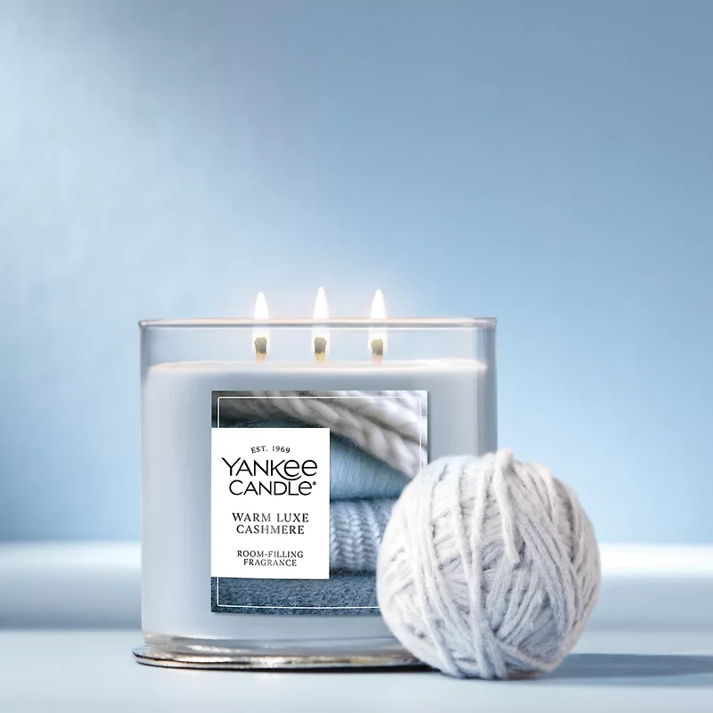 Warm Luxe Cashmere 3-Wick Candle