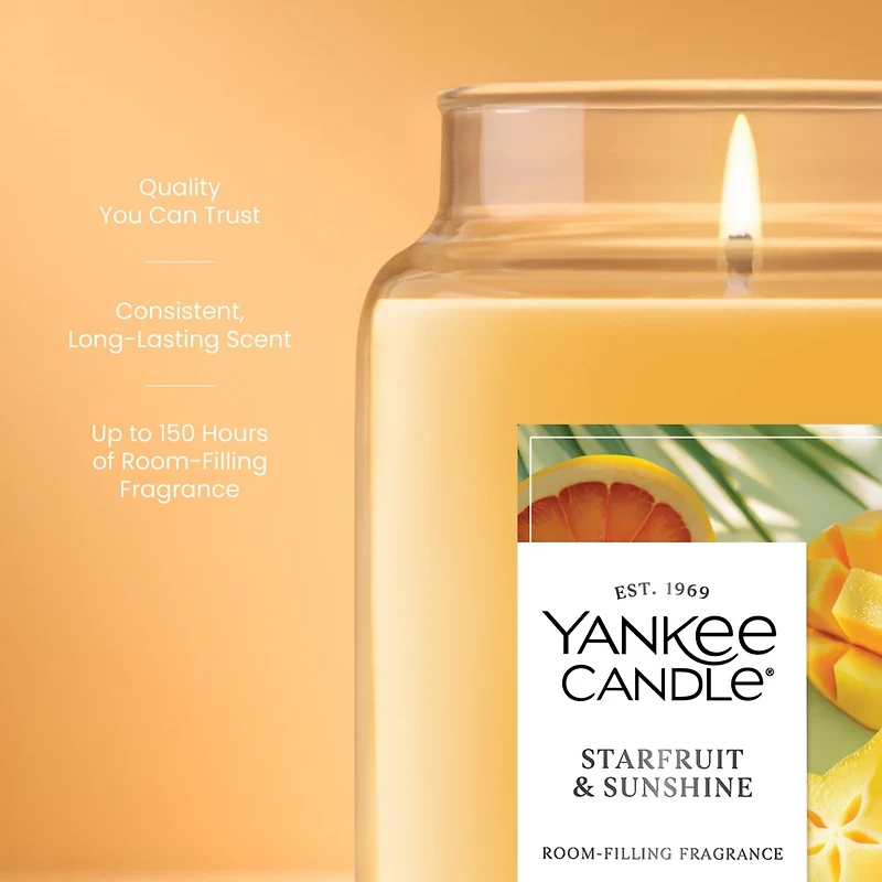 Starfruit & Sunshine Original Large Jar Candle