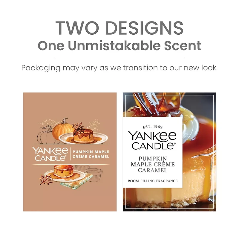 Pumpkin Maple Crème Caramel Large Tumbler Candle