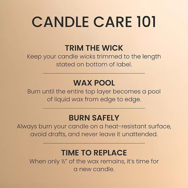 Vanilla Crème Brûlée Mini Candle