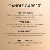 Vanilla Crème Brûlée Mini Candle