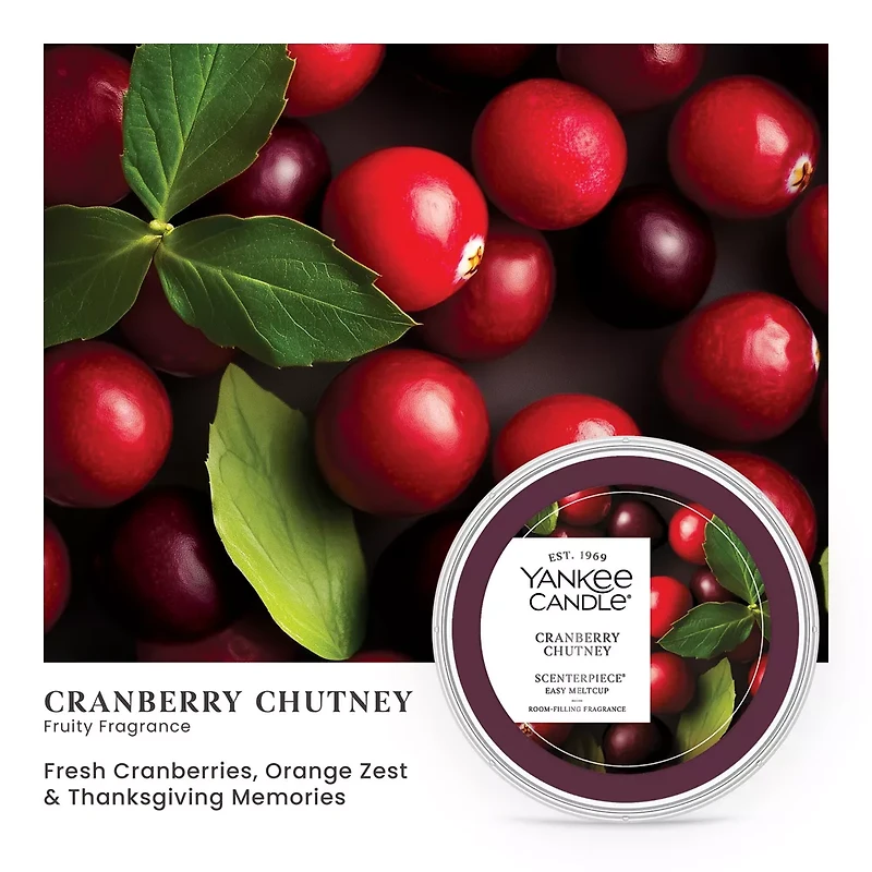Cranberry Chutney Scenterpiece® Easy MeltCup