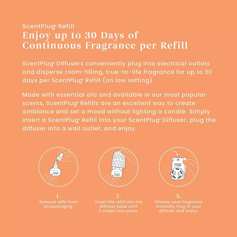 Honey Clementine ScentPlug® Refill
