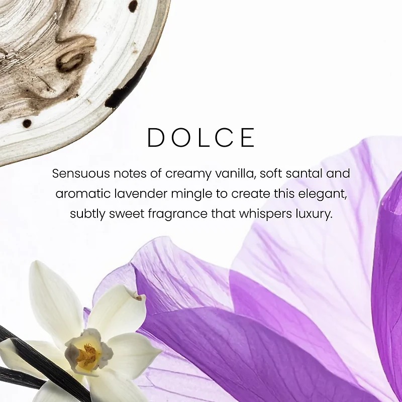 Dolce Premium Two-Wick 12oz Candle