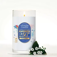 Denim Dreams Medium Pillar Candle