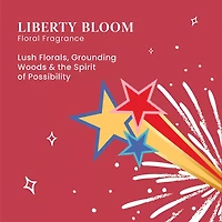 Liberty Bloom Medium Pillar Candle