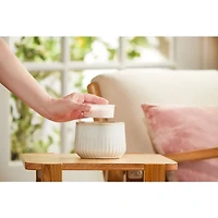 Ridged Ceramic Scenterpiece® MeltCup Warmer