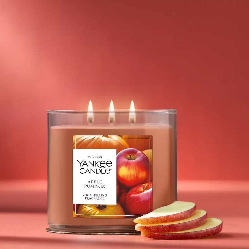 Apple Pumpkin 3-Wick Candle