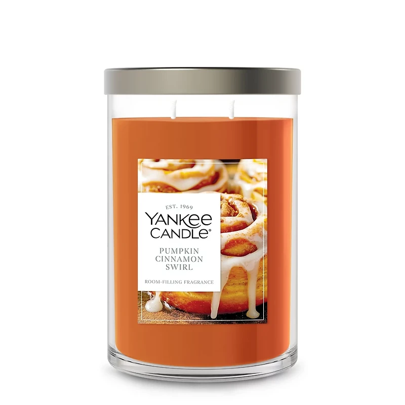 Pumpkin Cinnamon Swirl Large Tumbler Candle