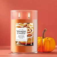 Pumpkin Cinnamon Swirl Large Tumbler Candle
