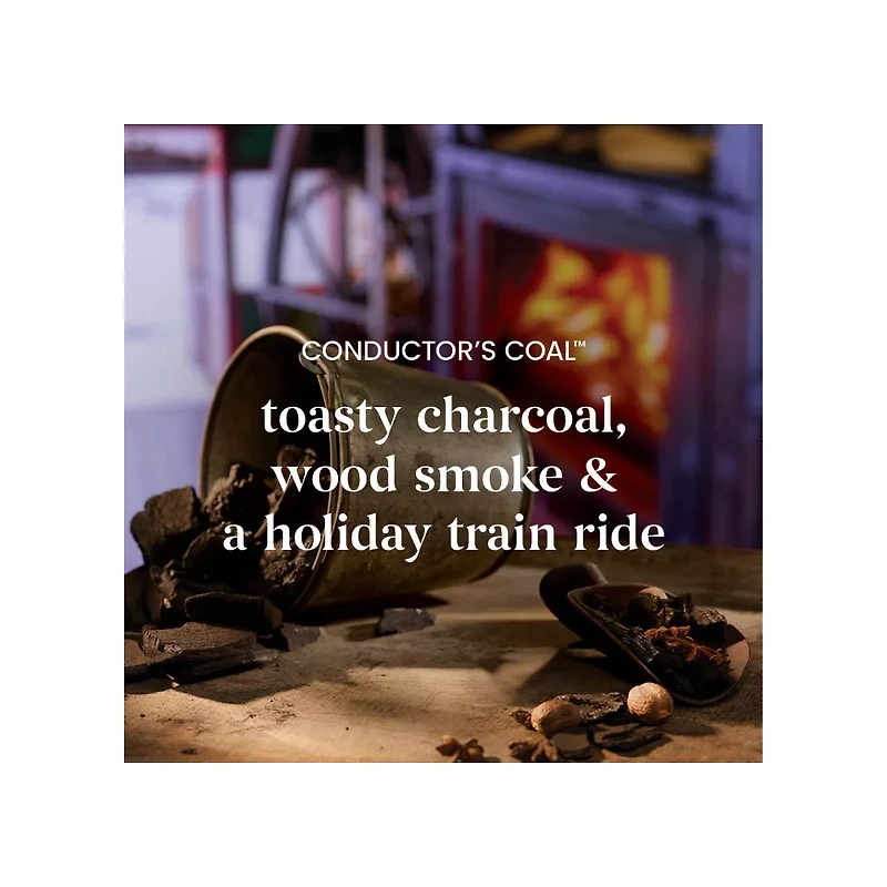Conductor's Coal Large Tumbler Candle