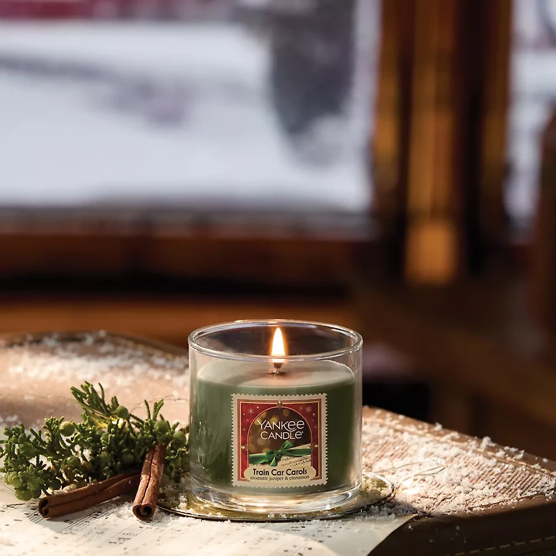 Train Car Carols Small Tumbler Candle