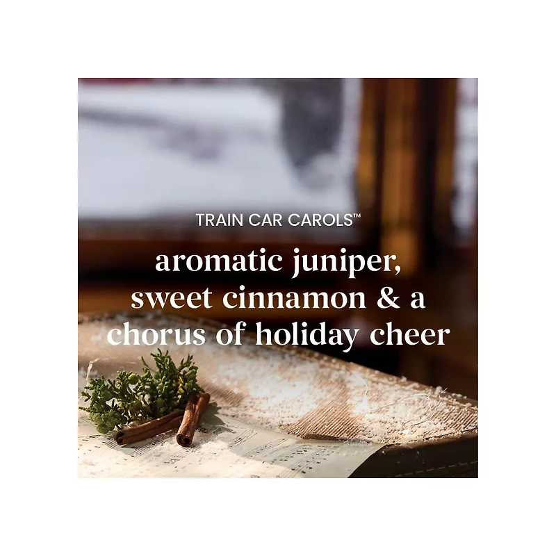 Train Car Carols 3-Wick Candle