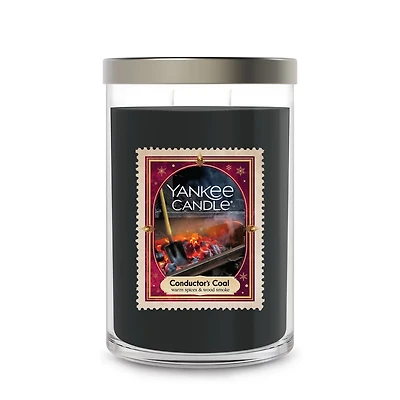 Conductor's Coal Large Tumbler Candle