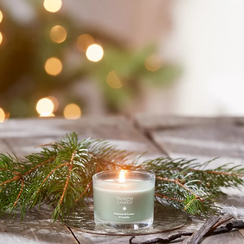 Balsam & Cedar Fireside Mini Candle
