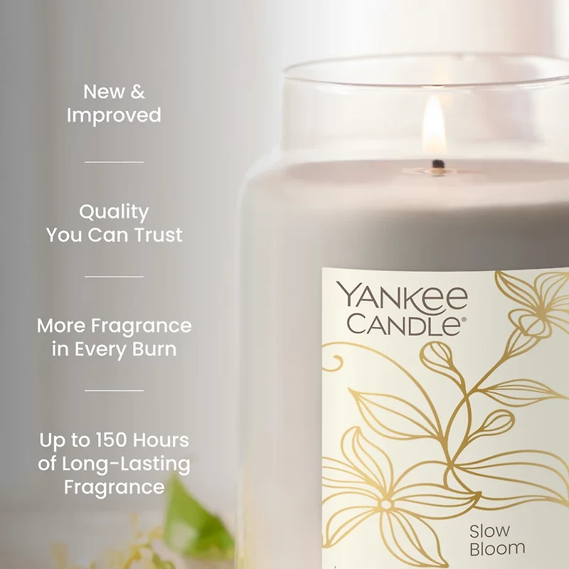 Slow Bloom Original Large Jar Candle