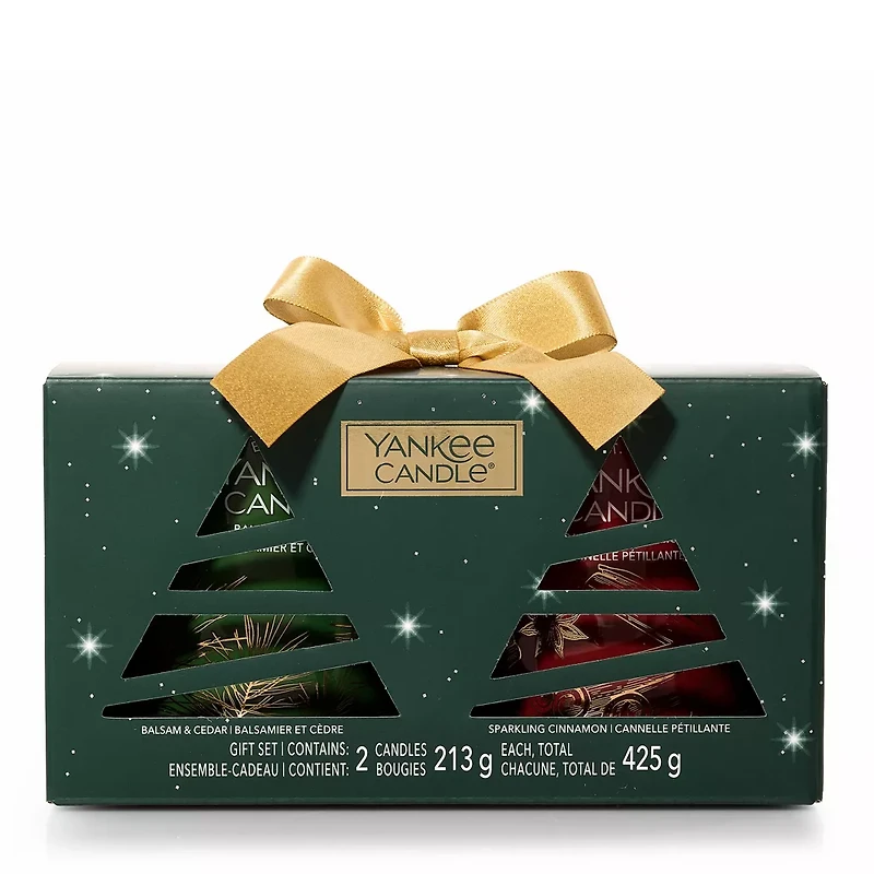Christmas Tree Duo Candle Gift Set