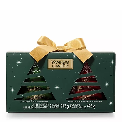 Christmas Tree Duo Candle Gift Set