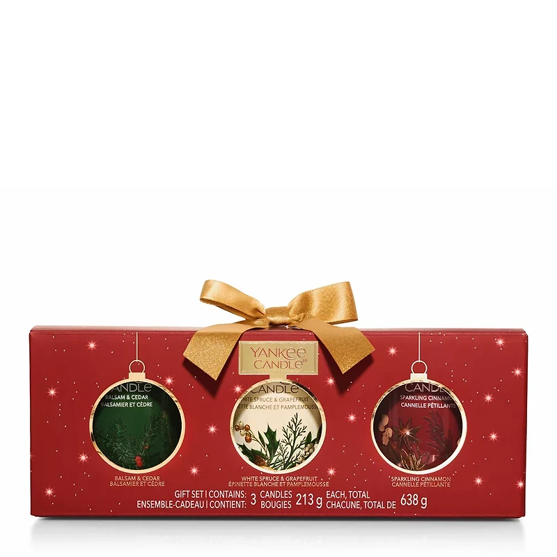 Timeless Ornament Tumbler Candle Gift Set