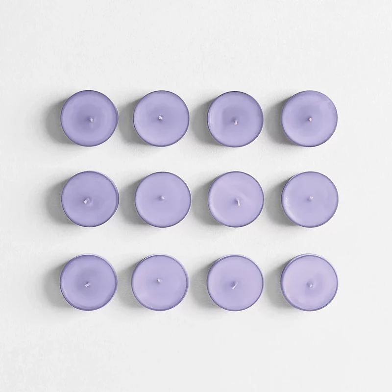 Lilac Blossoms Scented Tea Light Candles