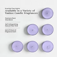 Lilac Blossoms Scented Tea Light Candles