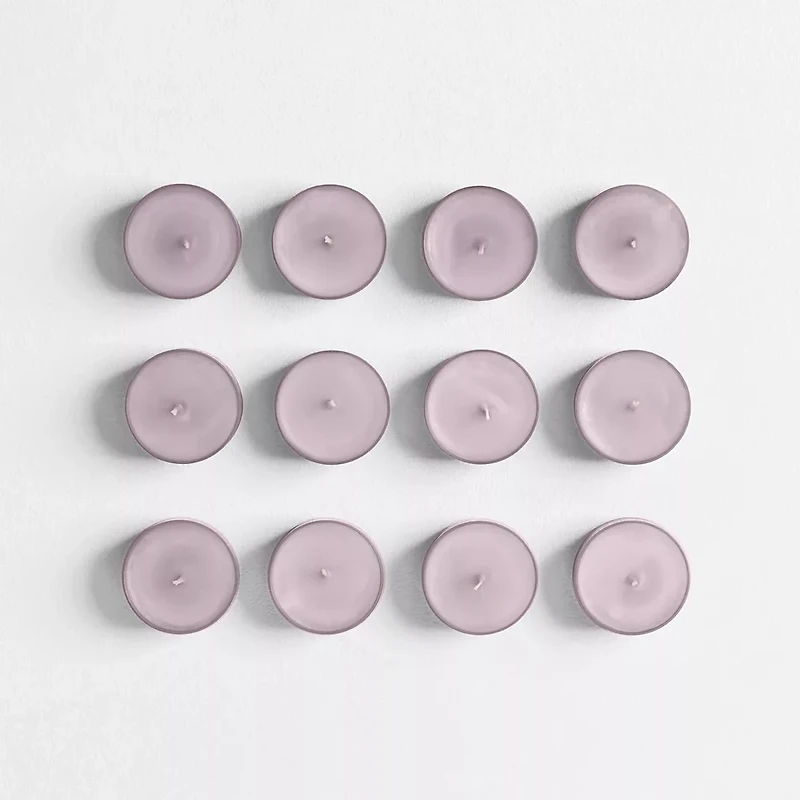 Dried Lavender & Oak Scented Tea Light Candles