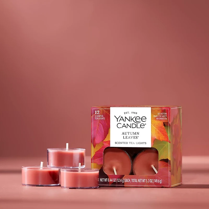 Autumn Leaves® Scented Tea Light Candles