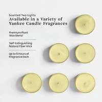 Sicilian Lemon Scented Tea Light Candles