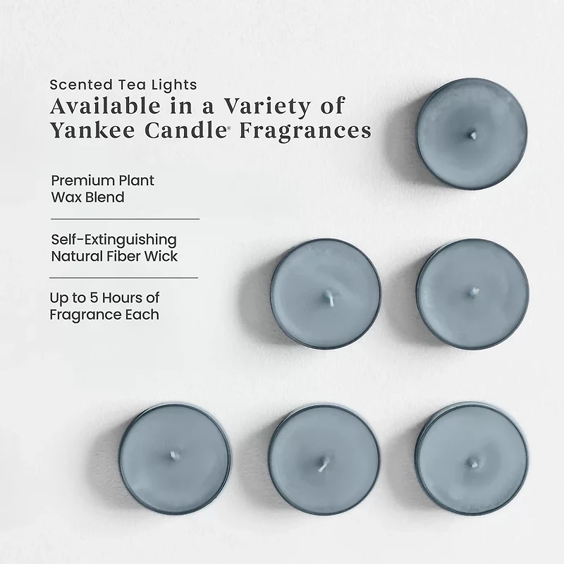 Warm Luxe Cashmere Scented Tea Light Candles