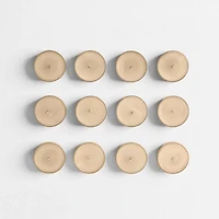 French Vanilla Scented Tea Light Candles