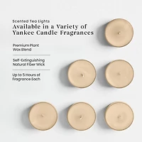 French Vanilla Scented Tea Light Candles