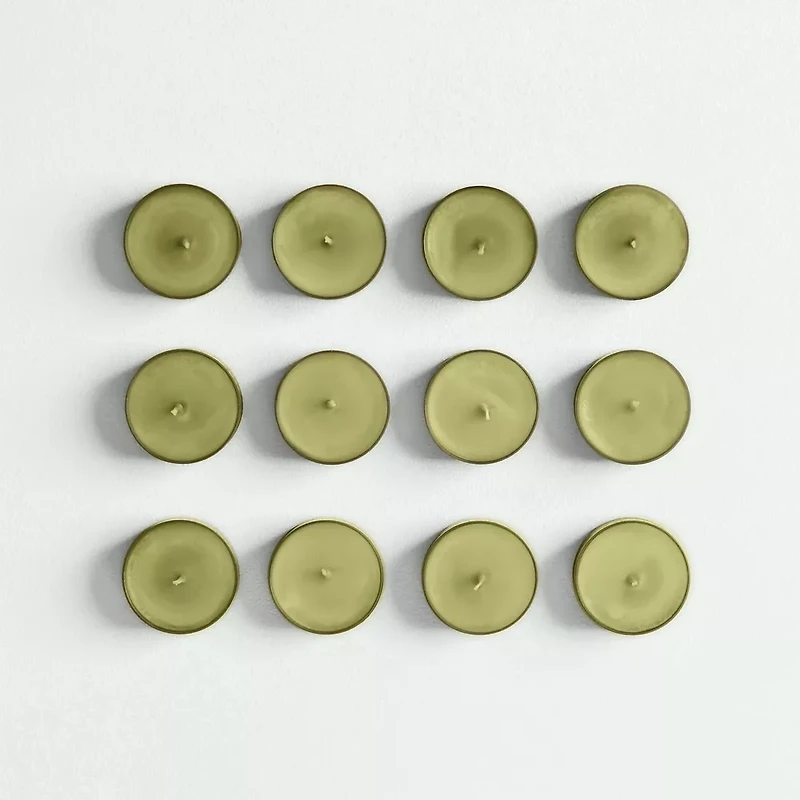 Sage & Citrus Scented Tea Light Candles