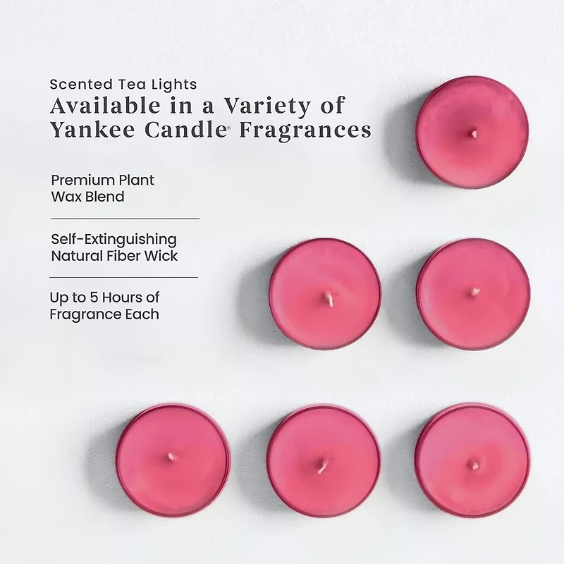 Iced Berry Lemonade Scented Tea Light Candles