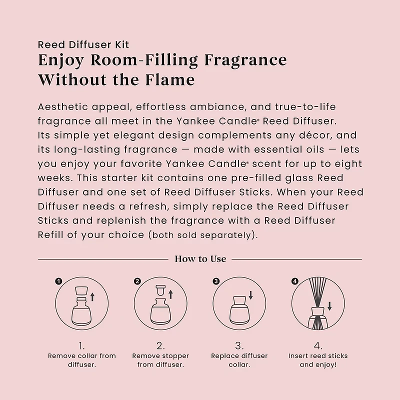 Pink Sands™ Reed Diffuser Kit
