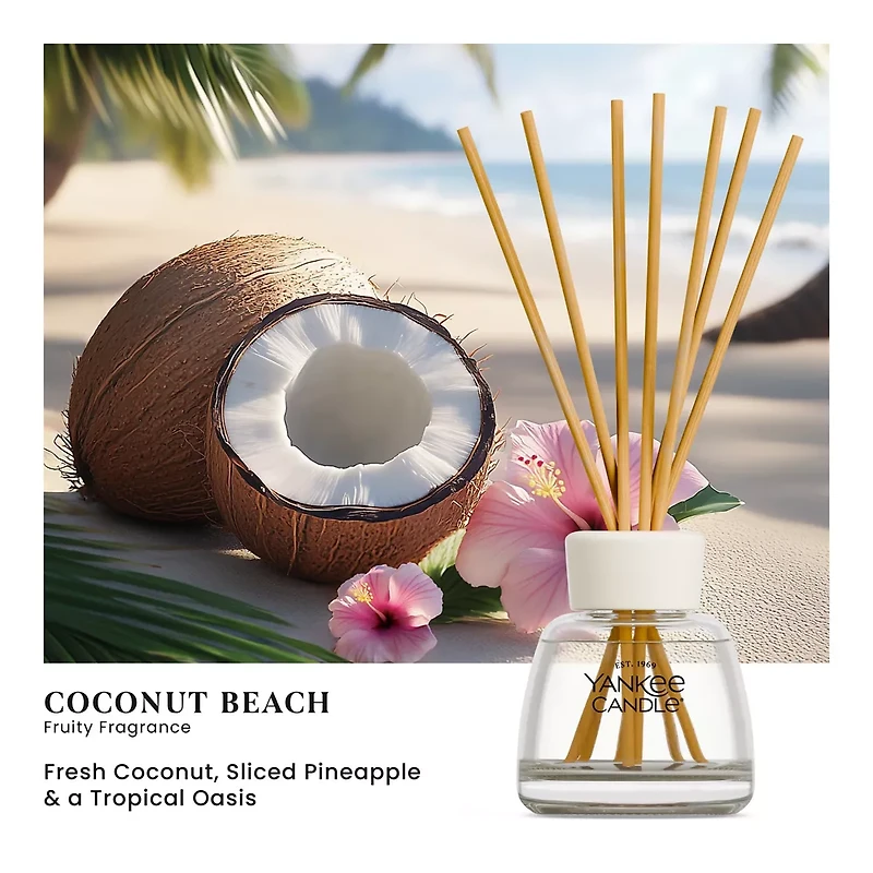 Coconut Beach Reed Diffuser Kit
