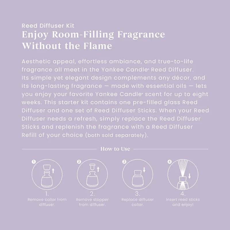 Lemon Lavender Reed Diffuser Kit