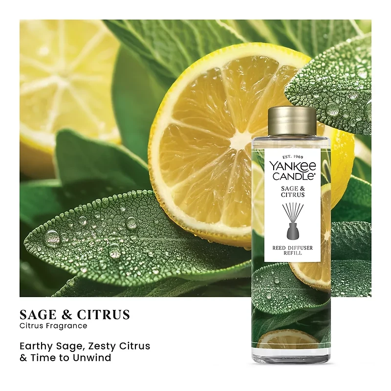 Sage & Citrus Reed Diffuser Refill