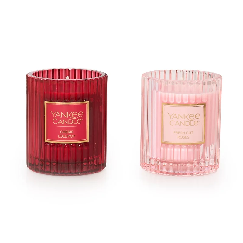 Love Is in the Air Fluted Candle Gift Set