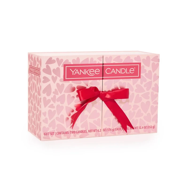 Love Is in the Air Fluted Candle Gift Set