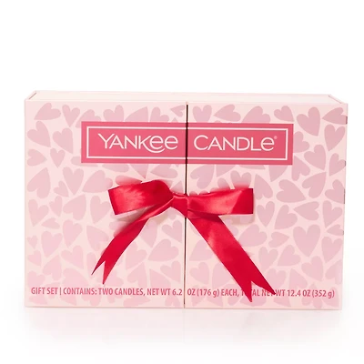 Love Is in the Air Fluted Candle Gift Set