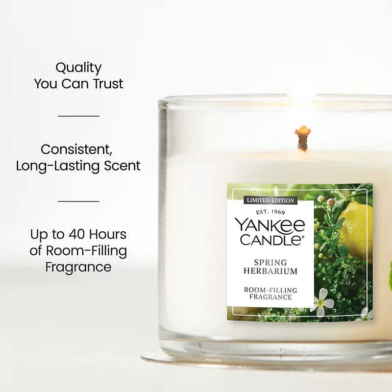 Spring Herbarium Small Tumbler Candle