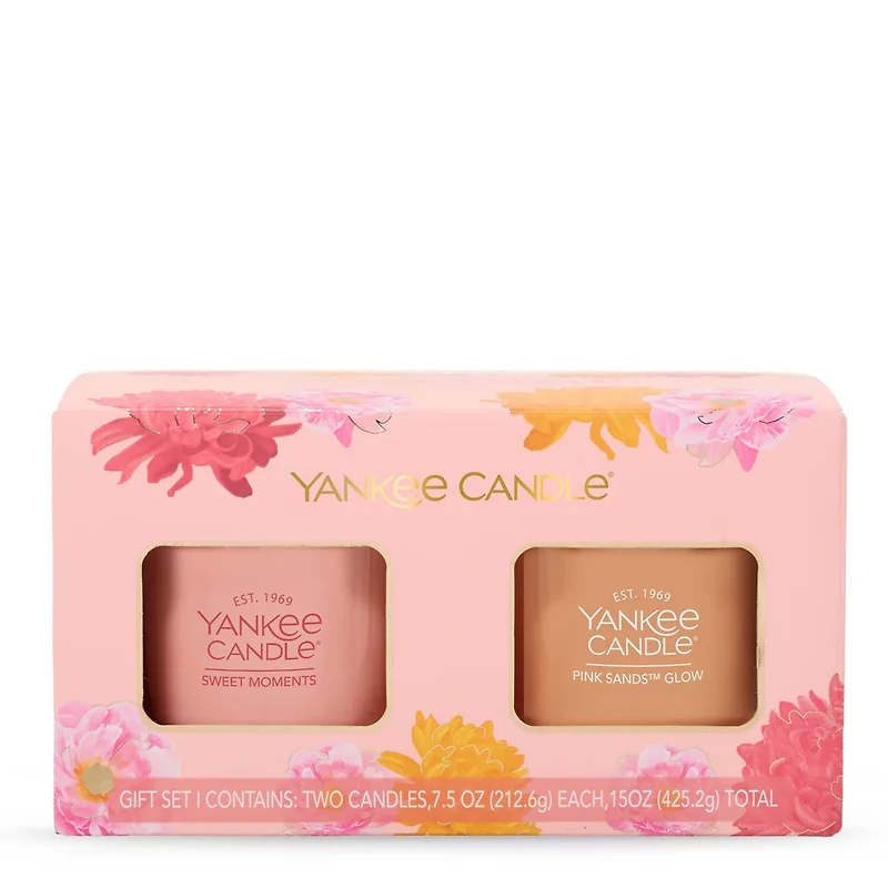 Pink Peony Mother’s Day Candle Gift Set
