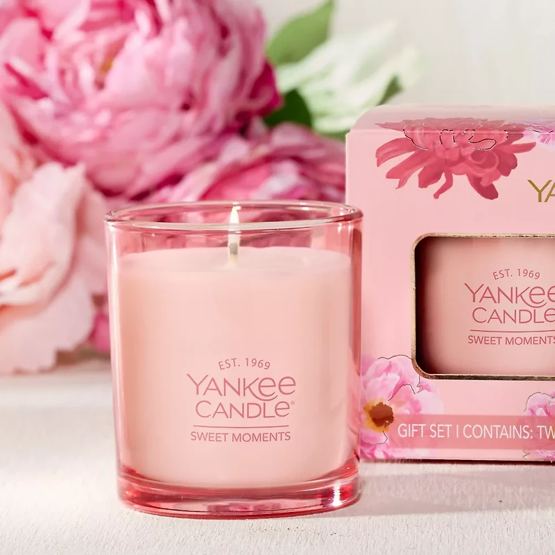 Pink Peony Mother’s Day Candle Gift Set