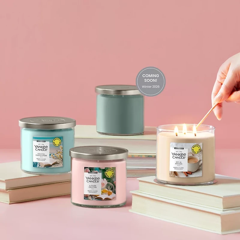 Sips & Stories 3-Wick Candle