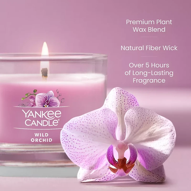 Wild Orchid Mini Candle