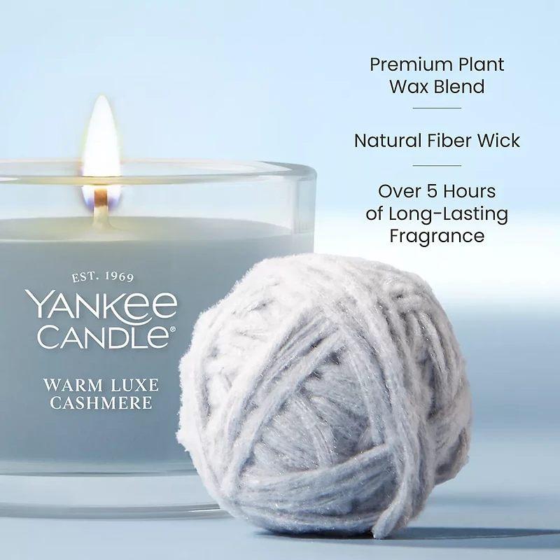Warm Luxe Cashmere Mini Candle